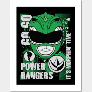 It's Morphin' Time Green Ranger, MMPR Posters and Art